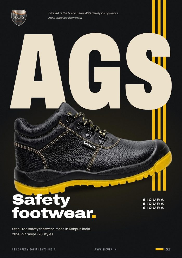AGS Safety footwear catalogue cover