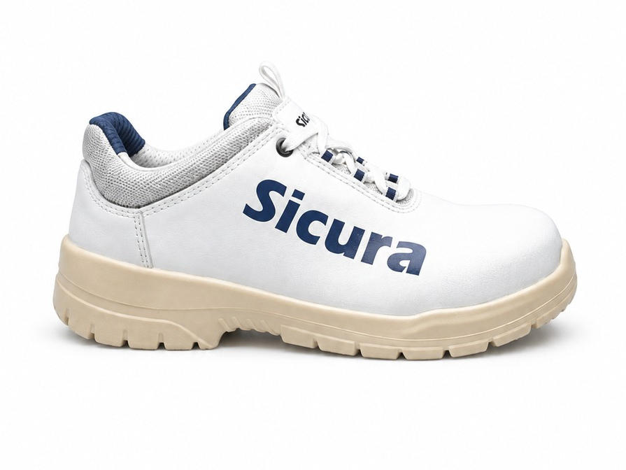SICURA white sport safety sneaker